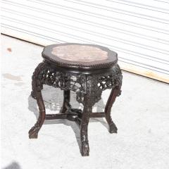 Moroccan inlaid hexagon table - 3516053