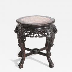 Moroccan inlaid hexagon table - 3561192