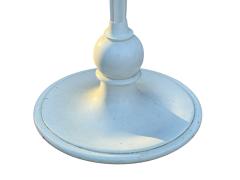 Morris Lapidus EXCEPTIONAL WHITE COMPOSITE IONIC COLUMN FLOOR LAMP - 4442137