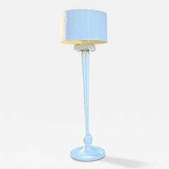 Morris Lapidus EXCEPTIONAL WHITE COMPOSITE IONIC COLUMN FLOOR LAMP - 4444115