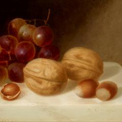 Morston Constantine Ream Still Life with Walnuts and Grapes - 513070