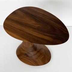 Morten Stenbaek Sculptural Solid Walnut Pedem Side Table Morten Stenbaek - 1053629