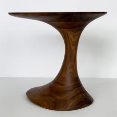 Morten Stenbaek Sculptural Solid Walnut Pedem Side Table Morten Stenbaek - 1053634