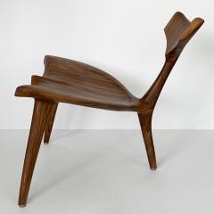 Morten Stenbaek Sculptural Walnut Whale Chair Morten Stenbaek - 1053679