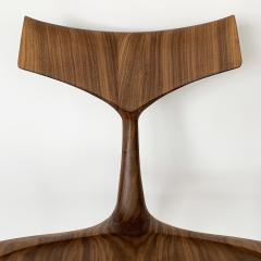 Morten Stenbaek Sculptural Walnut Whale Chair Morten Stenbaek - 1053685