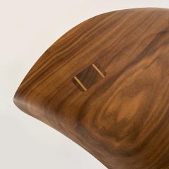 Morten Stenbaek Sculptural Walnut Whale Chair Morten Stenbaek - 1053687