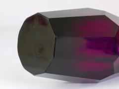Moser Glassworks Ludwig Moser Art Deco Amethyst Crystal Glass Vase Karlsbad Czechoslovakia 1920 - 4057821