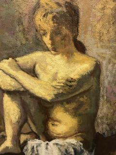 Moses Soyer Seated Nude - 1608734