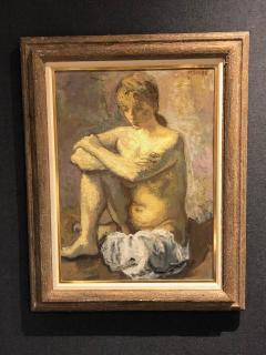 Moses Soyer Seated Nude - 1608736
