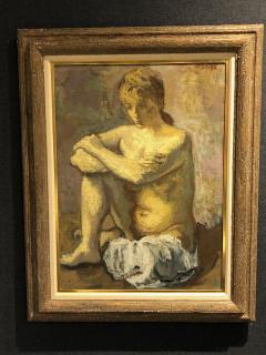 Moses Soyer Seated Nude - 1608737