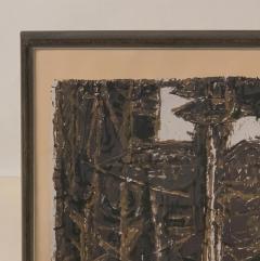 Moshe Tamir Signed and Numbered Framed Brutalist Print by Moshe Tamir - 2869128