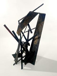 Moshe Y American Modern Abstract Expressionist Mixed Media Sculpture Moshe Y - 4619393