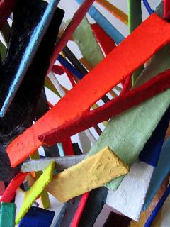Moshe Y American Modern Abstract Expressionist Mixed Media Sculpture Moshe Y - 4703067