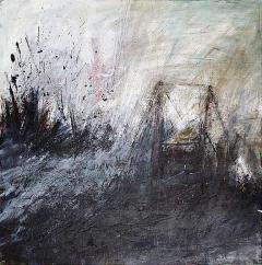 Moshe Y American Modern Abstract Expressionist Mixed media on canvas Moshe Y - 4645010