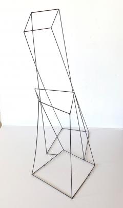 Moshe Y American Modern Abstract Expressionist Wire Sculpture Moshe Y - 2837040