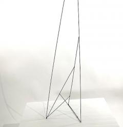 Moshe Y American Modern Abstract Expressionist Wire Sculpture Moshe Y - 4628369