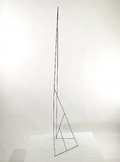 Moshe Y American Modern Abstract Expressionist Wire Sculpture Moshe Y - 4628379