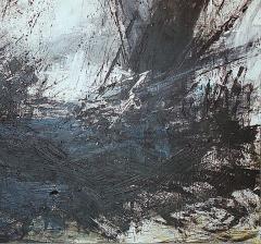 Moshe Y American Modern Abstract Mixed Media on Canvas Moshe Y - 4645097