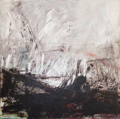 Moshe Y American Modern Abstract Mixed Media on Canvas Moshe Y - 4651144