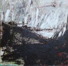 Moshe Y American Modern Abstract Mixed Media on Canvas Moshe Y - 4651186