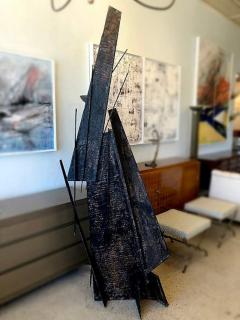 Moshe Y American Modern Fiberglass Acrylic Abstract Expressionist Sculpture Moshe Y - 4703029