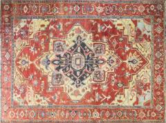 Most Wonderful Antique Serapi Carpet - 3963309