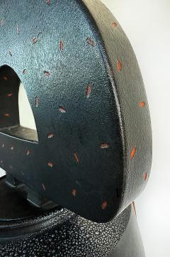 Mosuo Ojima Mosuo Ojima Monumental 1980s Postmodern Pottery Urn - 4406526