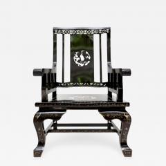 Mother of Pearl Inlaid Armchair - 264326