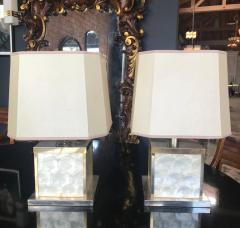 Mother of Pearl Lamps Italy 1960 - 583451