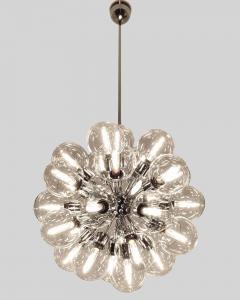 Motoko Ishii Pair of Sputnik chandeliers by M Ishii Staff Leuchten Germany circa 1970 - 3381777