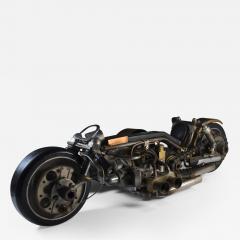 Motorcycle One of a Kind Machine Age Sculpture by John Gallagher - 1803947