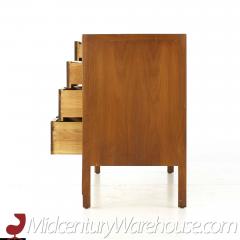 Mount Airy Janus Mid Century Walnut 8 Drawer Dresser - 3688281