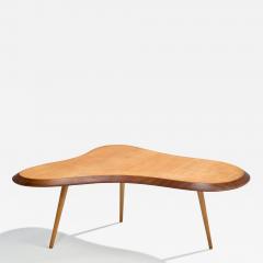 Moveis Cimo Coffee Table in Pau Marfim Brazil 1950s - 4786733