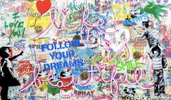 Mr Brainwash Life is Beautiful Neon  - 4332647