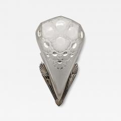 Muller Fr res French Art Deco Geometric Wall Sconce Signed by Muller Fr res - 4279024