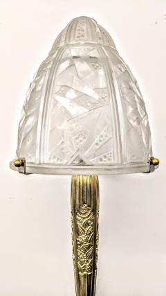 Muller Fr res Pair of French Art Deco Table Lamps by Muller Ferers - 3941222