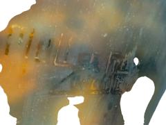 Muller Fr res SIGNED MULLER FRERES GLASS WROUGHT IRON ART DECO TORCHIERE BY FRANCOIS CARION - 4442133