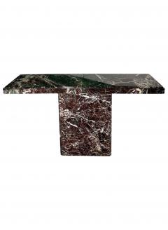 Multi Colored Marble Console Table Italy 1970 - 4219261
