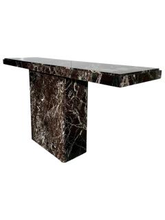 Multi Colored Marble Console Table Italy 1970 - 4219263