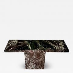 Multi Colored Marble Console Table Italy 1970 - 4219274
