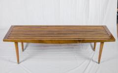 Multi toned Wooden Slat Bench - 2964109