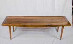 Multi toned Wooden Slat Bench - 2964110