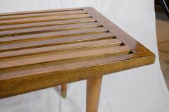 Multi toned Wooden Slat Bench - 2964115