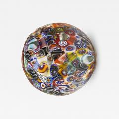 Multicolored Murrine Little Sphere Wall Sconce O Flush Mountt in Murano Glass - 4603136
