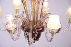 Multicolored Venetian Murano Glass Chandelier - 550232