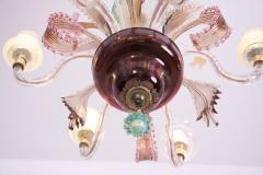 Multicolored Venetian Murano Glass Chandelier - 550234