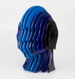 Multidimensionals Head Sculpture by Rudolf Kohn USA 2018 - 1798292