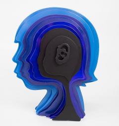 Multidimensionals Head Sculpture by Rudolf Kohn USA 2018 - 1798300