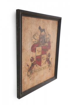 Munchener Painted Coat of Arms with Giant Schnauzer - 4669354