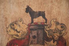 Munchener Painted Coat of Arms with Giant Schnauzer - 4669357